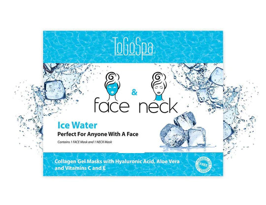 ToGoSpa Face &Neck Ice Water Face and Neck Mask
